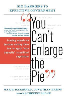 You Can't Enlarge The Pie 1