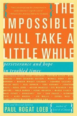 bokomslag The Impossible Will Take a Little While: A Citizen's Guide to Hope in a Time of Fear
