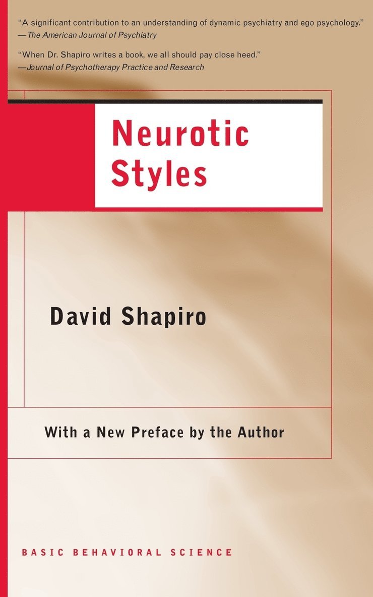 Neurotic Styles 1