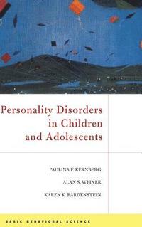 bokomslag Personality Disorders In Children And Adolescents