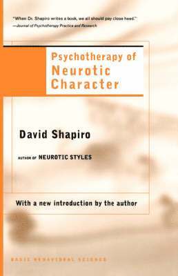 Psychotherapy Of Neurotic Character 1