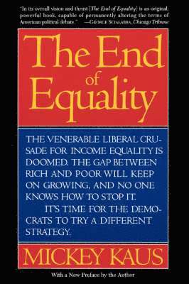 The End Of Equality 1