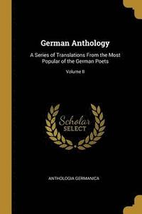 bokomslag German Anthology