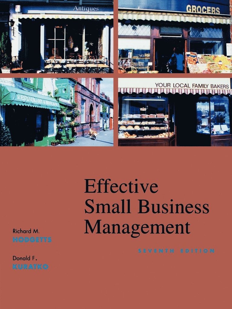 Effective Small Business Management 1