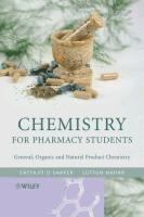 Chemistry for Pharmacy Students 1