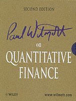 Paul Wilmott on Quantitative Finance Book/CD Package 1
