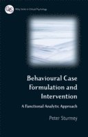 Peter Sturmey - Behavioral Case Formulation and Intervention, Inbunden