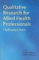 bokomslag Qualitative Research for Allied Health Professionals