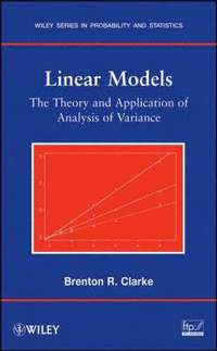 bokomslag Linear Models