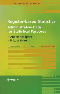 Anders Wallgren, Britt Wallgren - Register-based Statistics, Inbunden