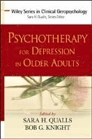 bokomslag Psychotherapy for Depression in Older Adults