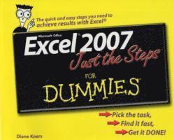 Microsoft Office Excel 2007 Just the Steps For Dummies 1