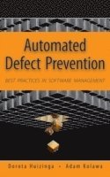 Dorota Huizinga, Adam Kolawa - Automated Defect Prevention, Inbunden