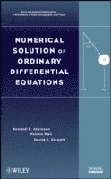 bokomslag Numerical Solution of Ordinary Differential Equations