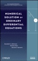 Numerical Solution of Ordinary Differential Equations 1