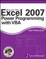 bokomslag Excel 2007 Power Programming with VBA Book/CD Package
