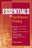 bokomslag Essentials of Sarbanes-Oxley