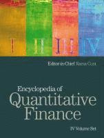 Rama Cont - Encyclopedia of Quantitative Finance, Häftad