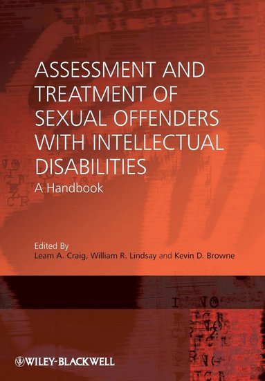 bokomslag Assessment and Treatment of Sexual Offenders with Intellectual Disabilities