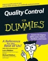 bokomslag Quality Control for Dummies