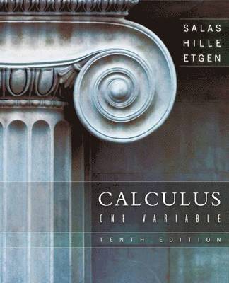 bokomslag Calculus: One Variable