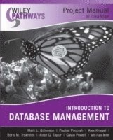 Wiley Pathways Introduction to Database Management, Project Manual 1