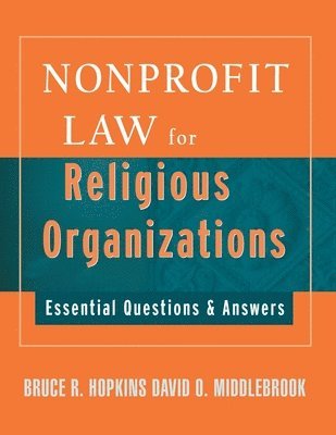 Nonprofit Law for Religious Organizations 1