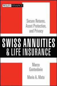 bokomslag Swiss Annuities and Life Insurance