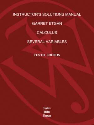 Instructor's Solutions Manual