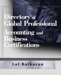 bokomslag Directory of Global Professional Accounting and Business Certifications