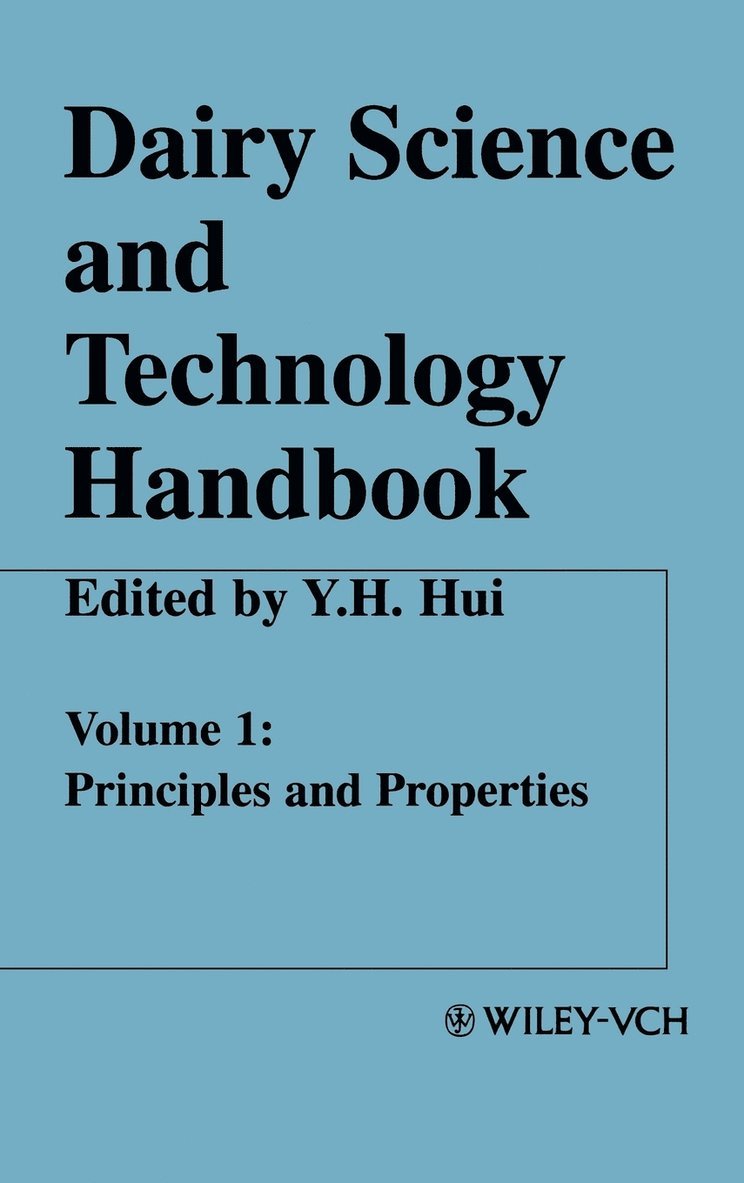 Dairy Science and Technology Handbook, Volume 1 1