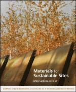 bokomslag Materials for Sustainable Sites