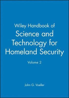 bokomslag Wiley Handbook of Science and Technology for homeland Security V 2