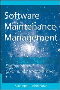 bokomslag Software Maintenance Management