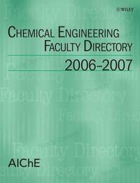 bokomslag Chemical Engineering Faculty Directory