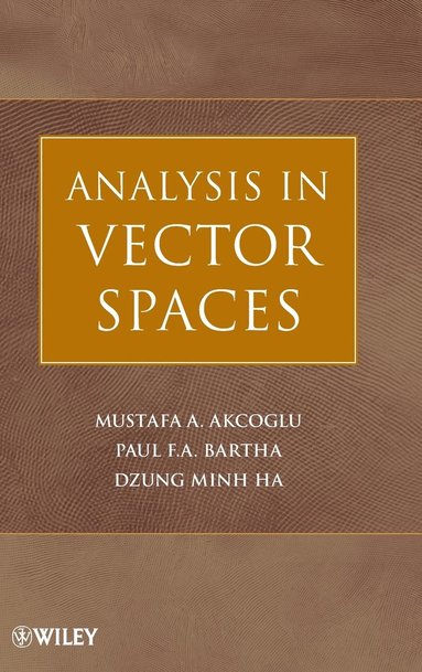 bokomslag Analysis in Vector Spaces