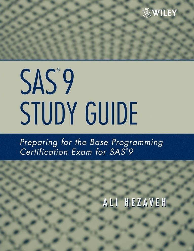 SAS 9 Study Guide 1