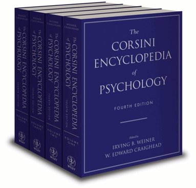 Irving B. Weiner, W. Edward Craighead, Irving B. Weiner, W. Edward Craighead - Corsini Encyclopedia of Psychology, 4 Volume Set, Inbunden