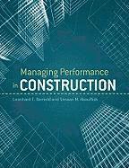 bokomslag Managing Performance in Construction