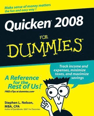 Quicken 2008 For Dummies 1