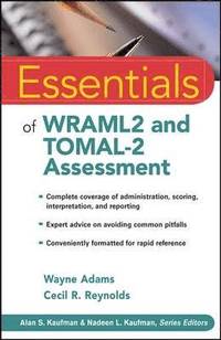 bokomslag Essentials of WRAML2 and TOMAL-2 Assessment