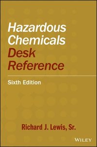 bokomslag Hazardous Chemicals Desk Reference