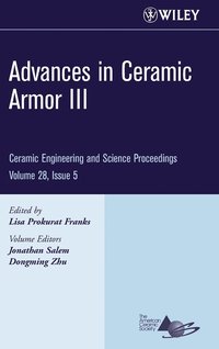 bokomslag Advances in Ceramic Armor III, Volume 28, Issue 5