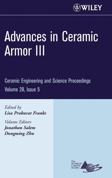 bokomslag Advances in Ceramic Armor III, Volume 28, Issue 5