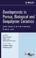 bokomslag Developments in Porous, Biological and Geopolymer Ceramics, Volume 28, Issue 9