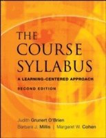 Judith Grunert O'Brien, Barbara J. Millis, Margaret W. Cohen, Syracuse University) Grunert O'Brien, Judith (Center for Instructional Development, Barbara J Millis, Margaret W Cohen - Course Syllabus, Häftad