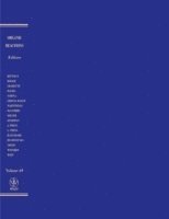 Larry E. Overman, Larry E. Overman - Organic Reactions, Volume 69, Inbunden
