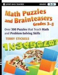 bokomslag Math Puzzles and Brainteasers, Grades 3-5