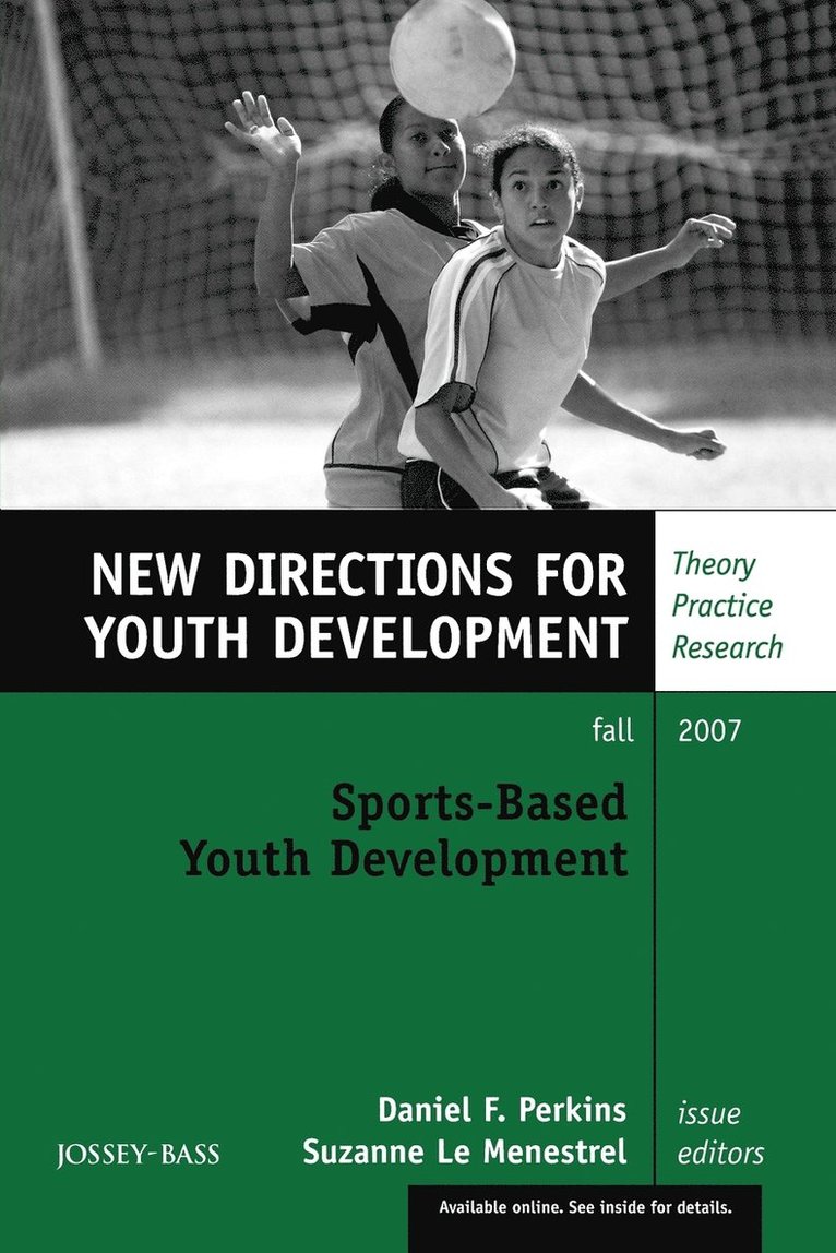Dale A. Blyth, Menestrel Le Menestrel - Sports-Based Youth Development: New Directions for Youth Development, Number 115, Häftad