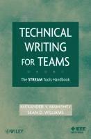 bokomslag Technical Writing for Teams